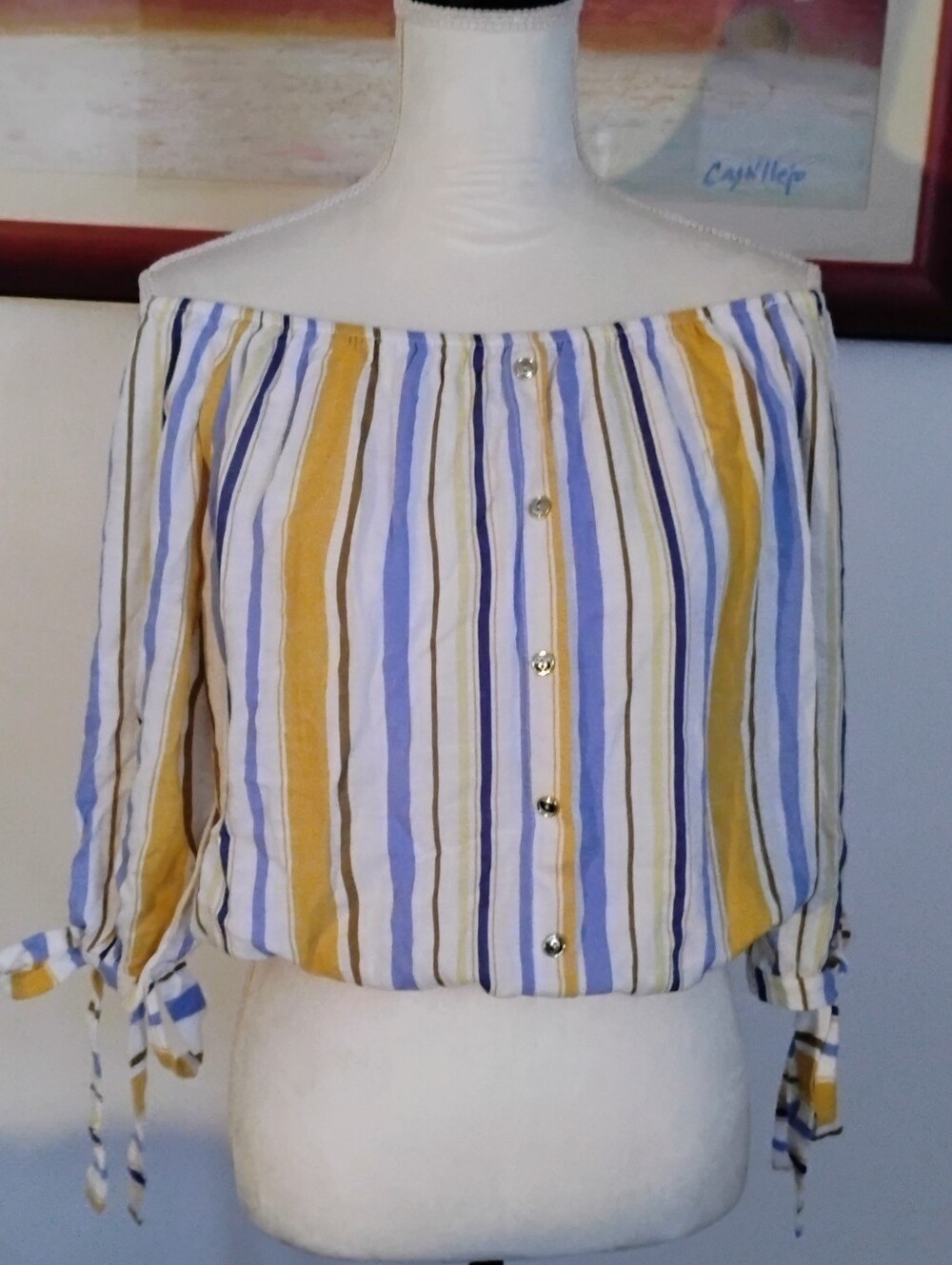 NWT STRIPED TOP